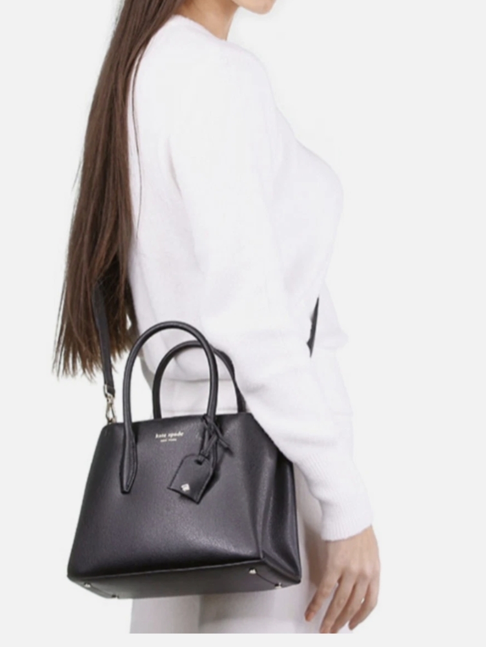 kate spade Black Leather Satchel